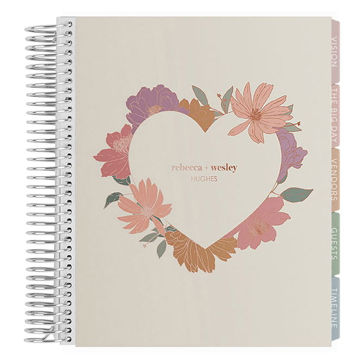 2025 Daily Planner - Daily Planner Floral Design – Blush And Gold