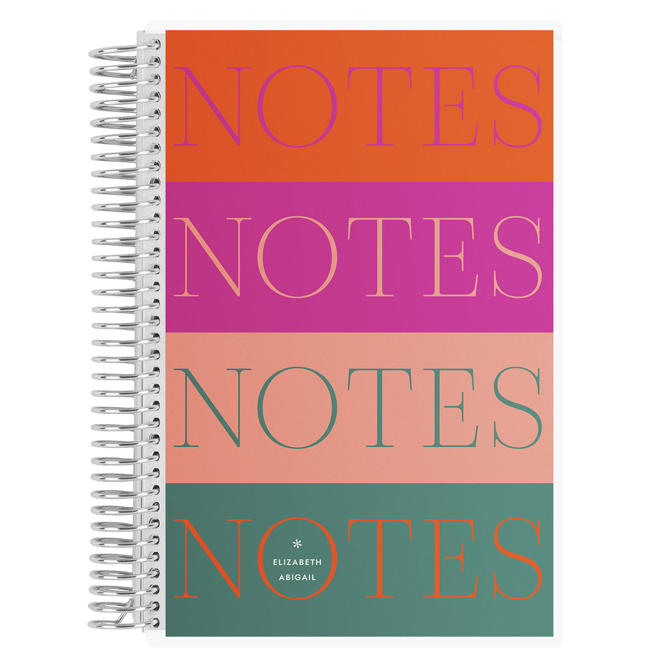 Colorblock Notes A5 Notebook | Erin Condren