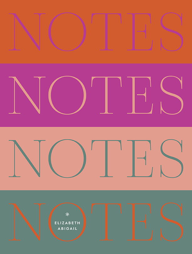 Colorblock Notes Meeting Notebook | Erin Condren
