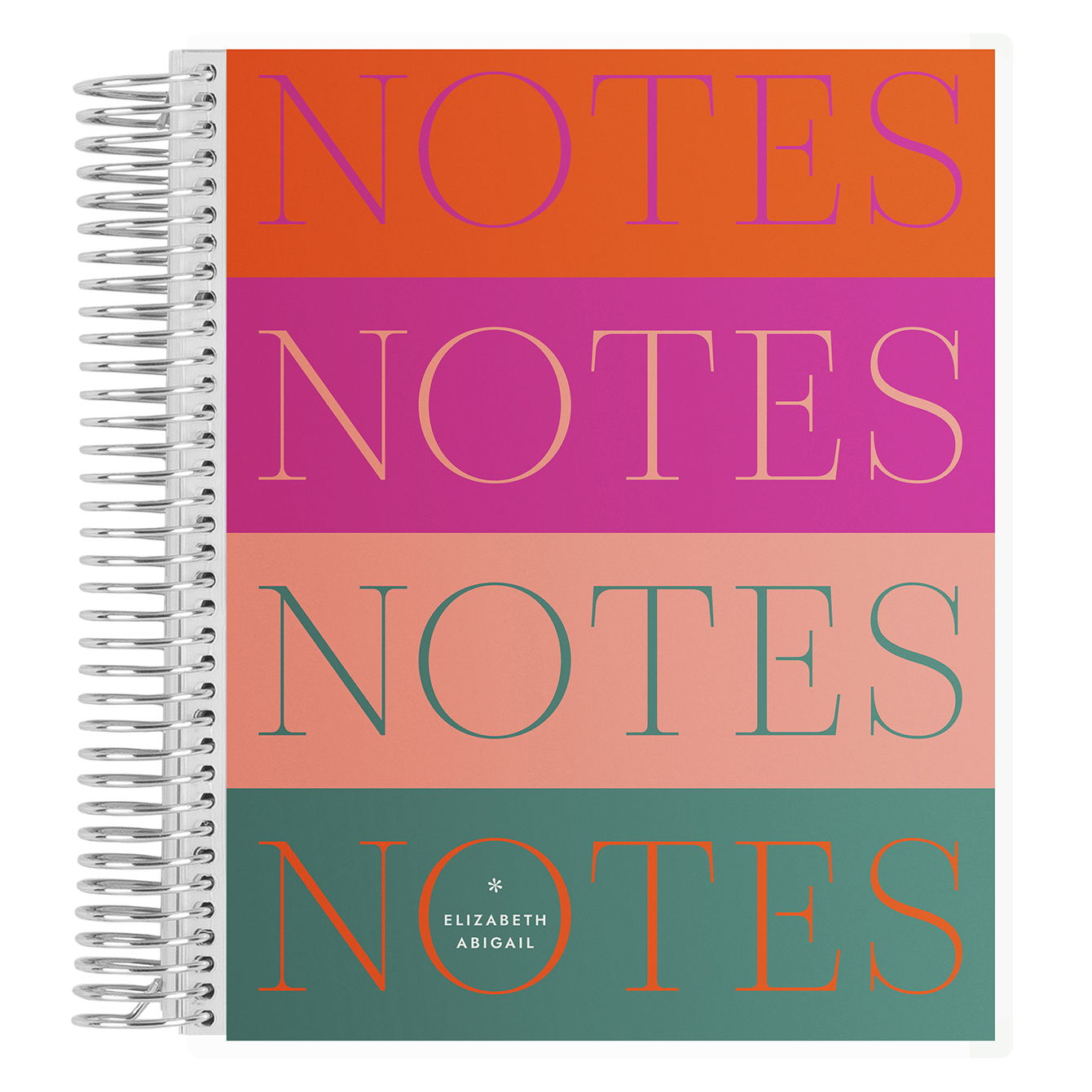 Colorbok Alpha Notes Colorblock Notes Notebook | Erin Condren