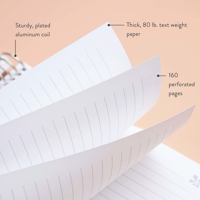Diamond Ikat A5 Notebook | Erin Condren