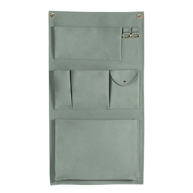 Large Sage Focused Canvas Wall Organizer Erin Condren