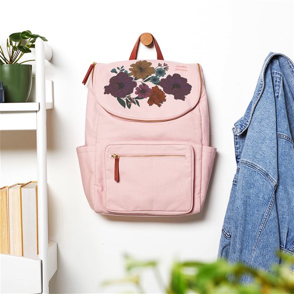 Fall Floral Custom Backpack | Erin Condren display picture 2