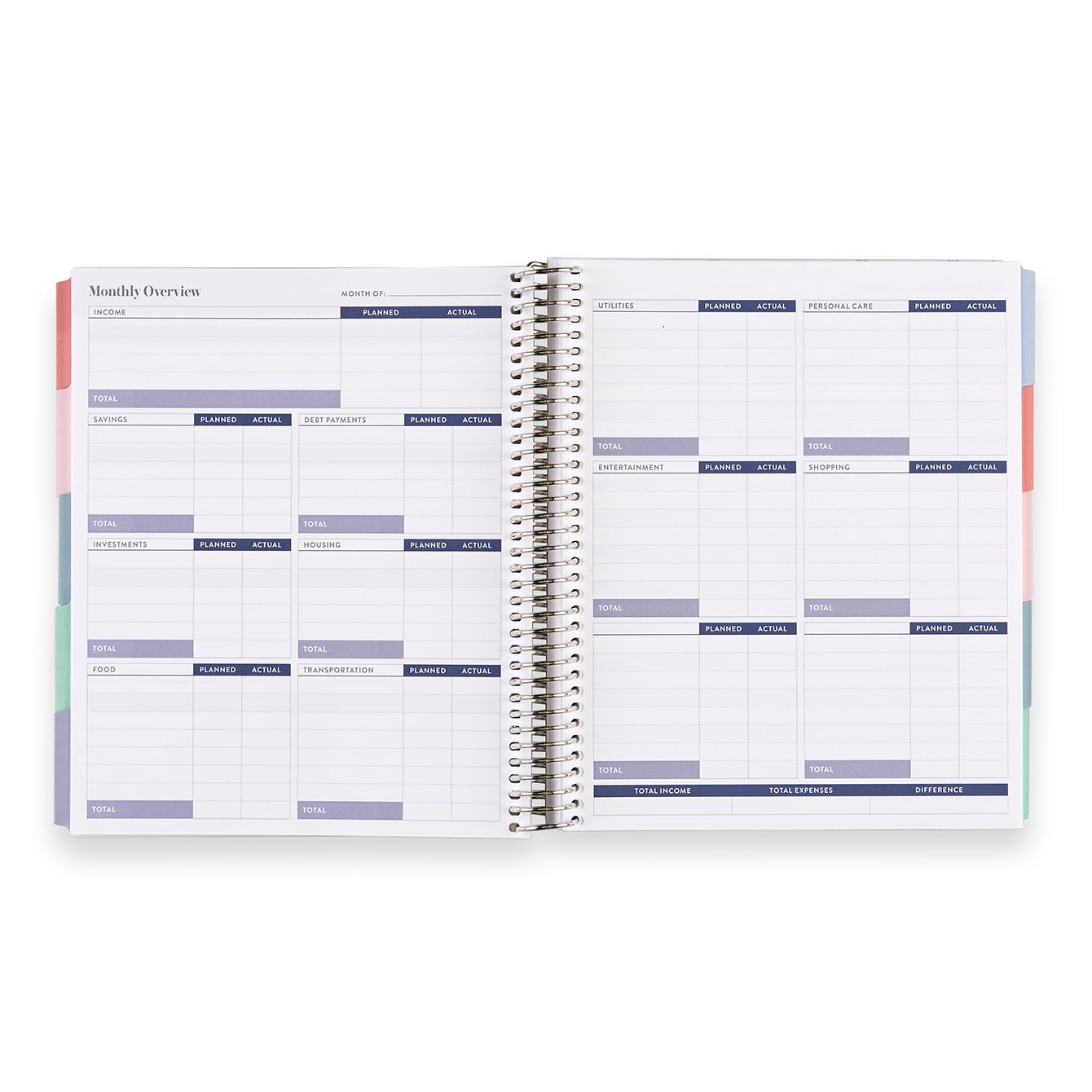 Budget Tracking and Finance Travelers Notebook Insert