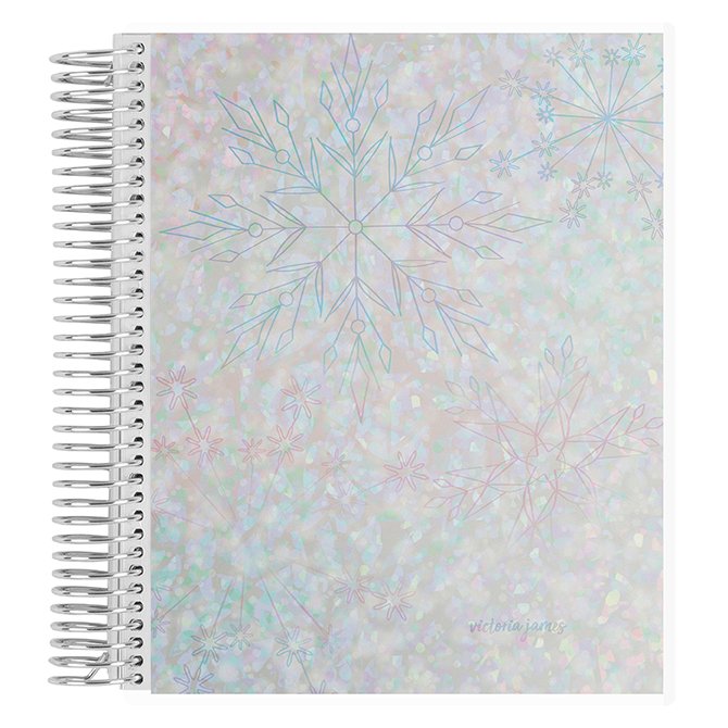 80Lb Thick Mohawk Paper Blissful Garden 160 Lined Page Note Taking & Writing Notebook 7 x 9 Spiral Bound College Ruled Notebook Stickers Included by Erin Condren. 