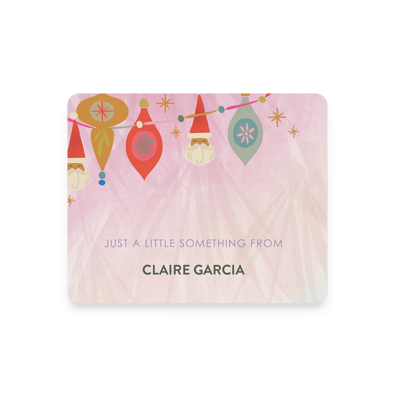 Festive Ornaments Gift Labels Personalized by Erin Condren