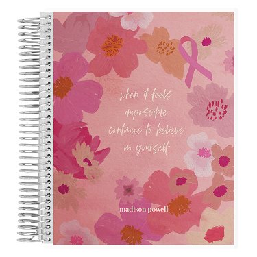 Personalized Elegant Pink Sketchbook Notebook