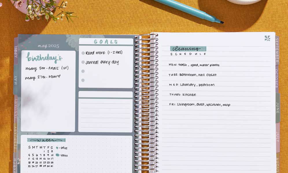 Agenda vs Planner, What’s the Difference - Common Features of a Planner