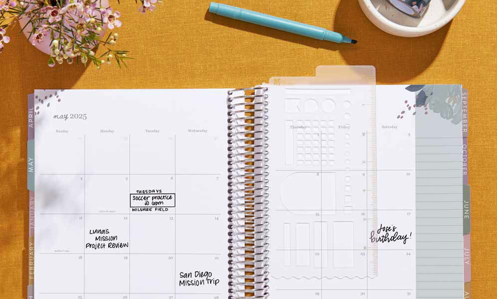 Vertical vs. Compact Vertical LifePlanner - Utilize Monthly Calendar Planning