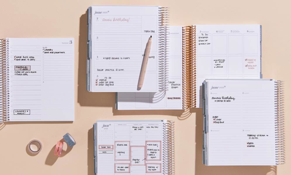 11 Different Planner Types Explained - Different Layouts