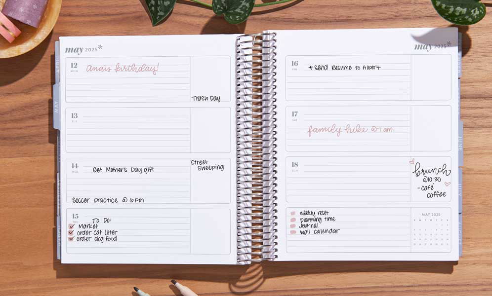 Weekly Horizontal Weekly LifePlanner - featured image