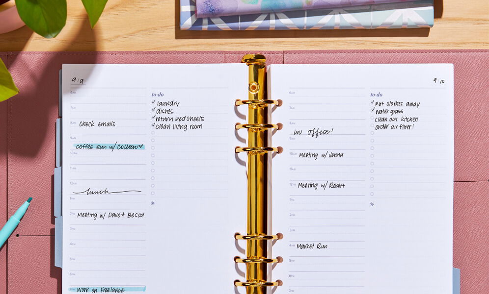 The Best Planners for Working Moms - Daily Life Planner and A5 Ring Agenda System