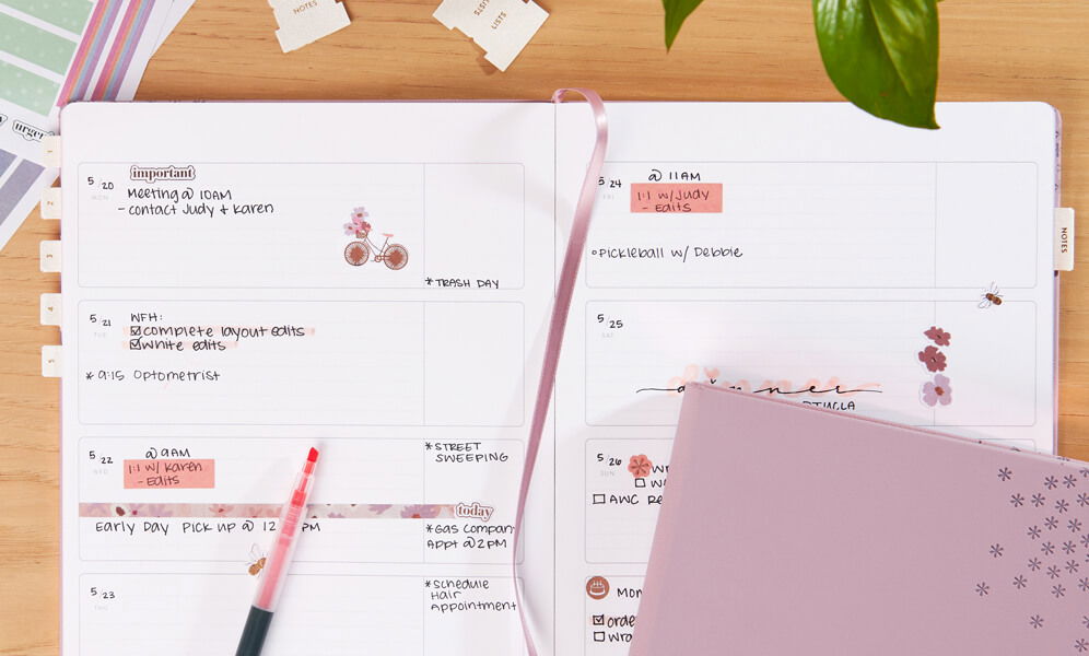 The Best Planners for Working Moms - Weekly Life Planner