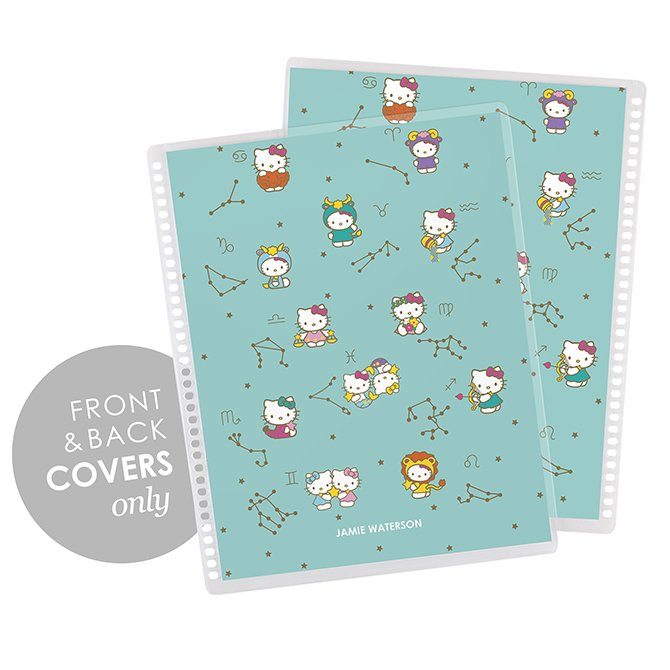 Hello Kitty Zodiac Stand Up Pencil Case | Zodiac Print by Erin Condren