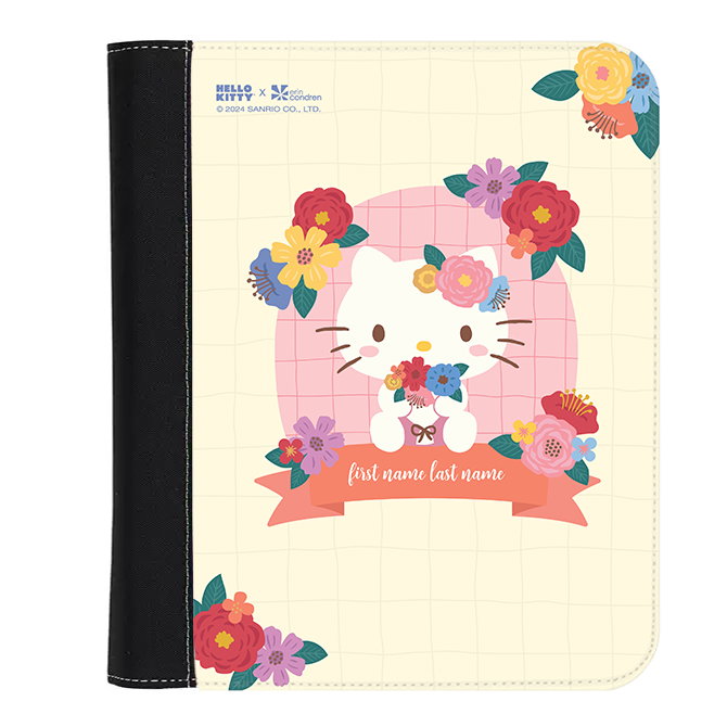 Hello Kitty Blushing Bouquet Premium Zip Folio | Erin Condren