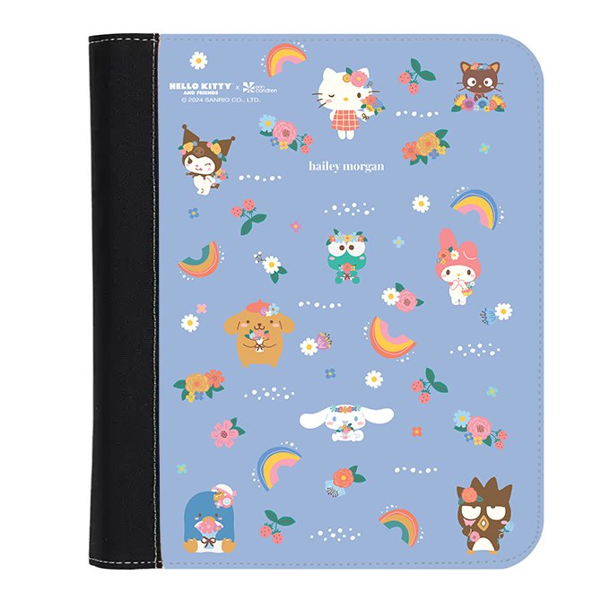 Hello Kitty and Friends Rainbow Days Premium Zip Folio