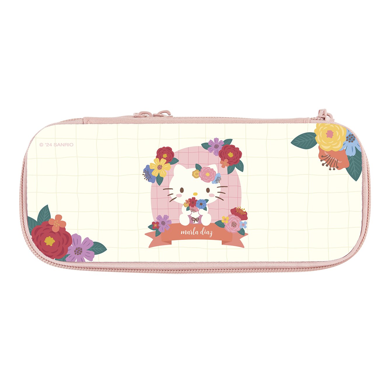 Hello Kitty Blushing Bouquet Ultimate Pencil Case Erin Condren