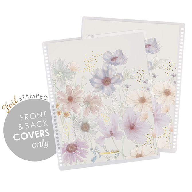 Metallic Wildflowers Covers Erin Condren