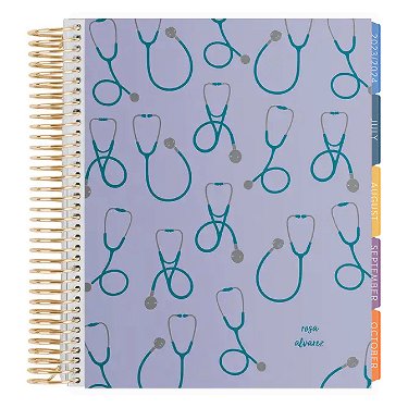 Small Ring Agenda Cover Monogram - Art of Living - Books and Stationery