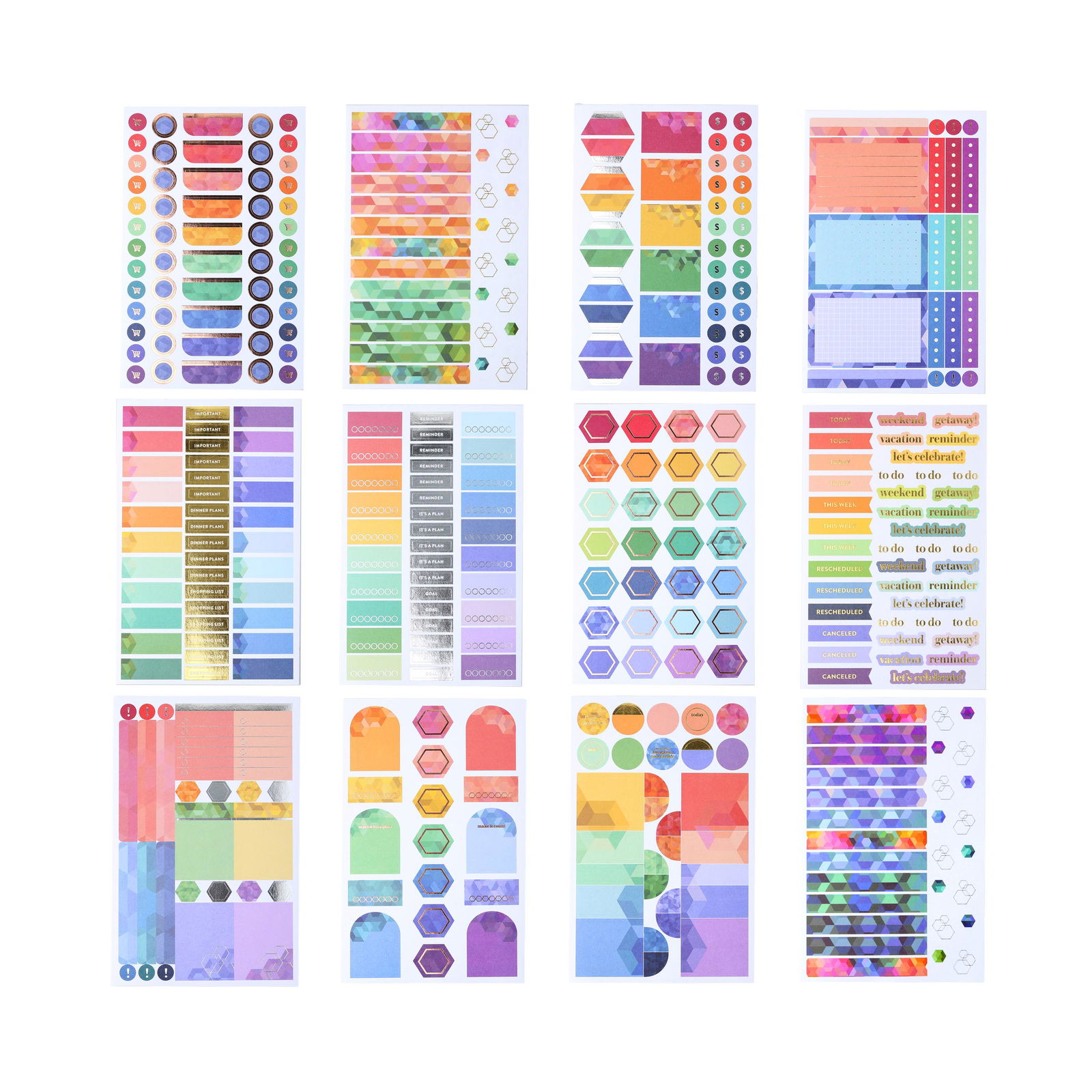 Hexagon Sticker Book | Erin Condren