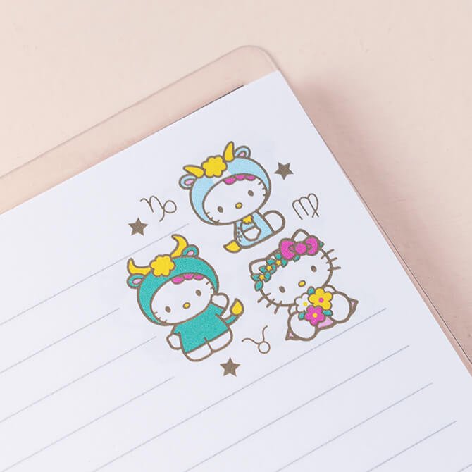 A5 Special Edition Hello Kitty Zodiac Notebook | Erin Condren