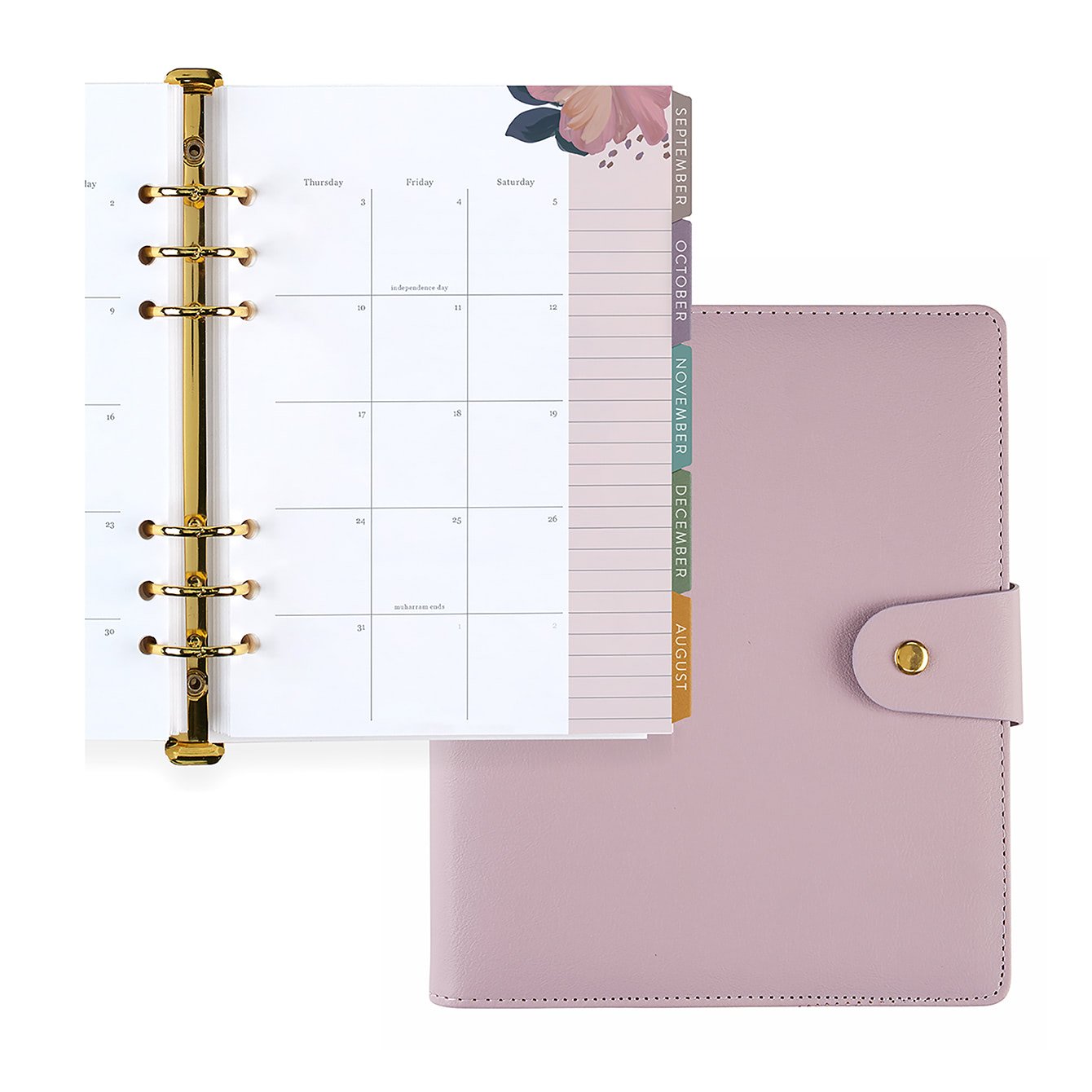 Wisteria A5 Weekly LifePlanner™ Ring Agenda | Erin Condren