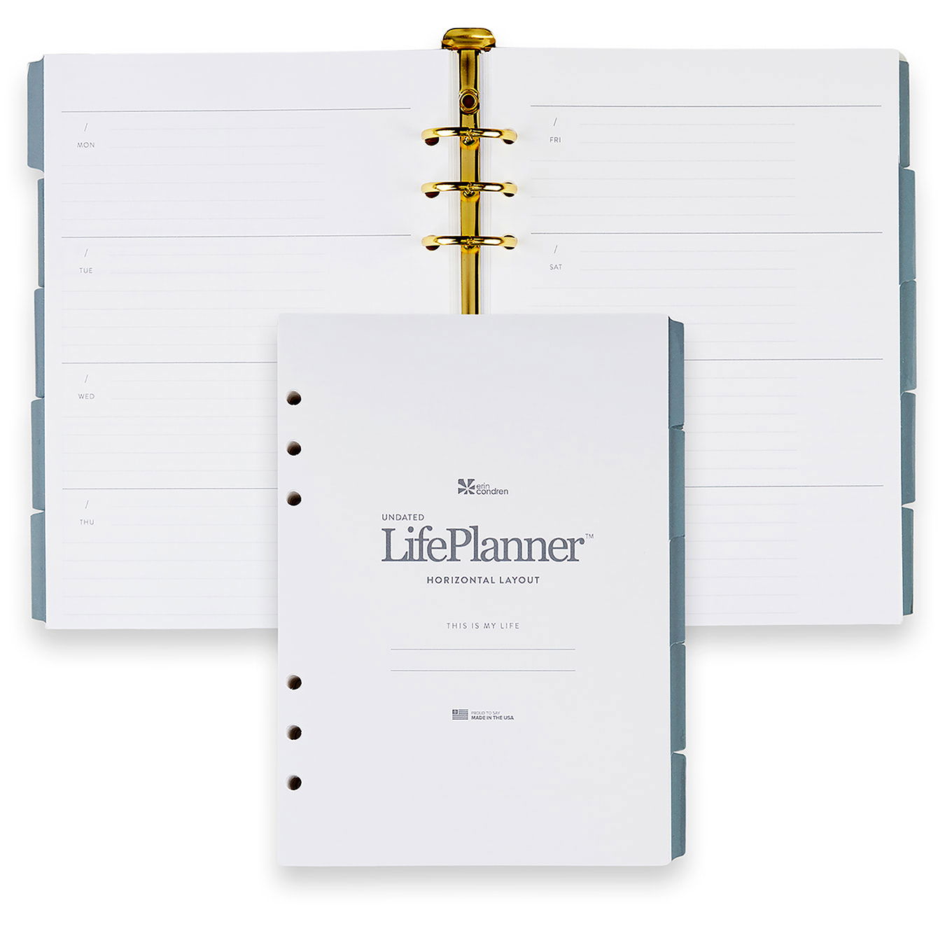 Customizable Weekly LifePlanner Inserts