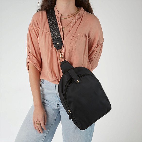 Black Sling Bag | Erin Condren display picture 1