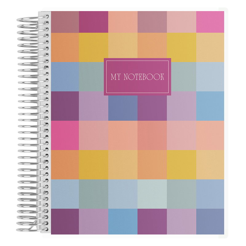 Pastel Patchwork Lined Notebook