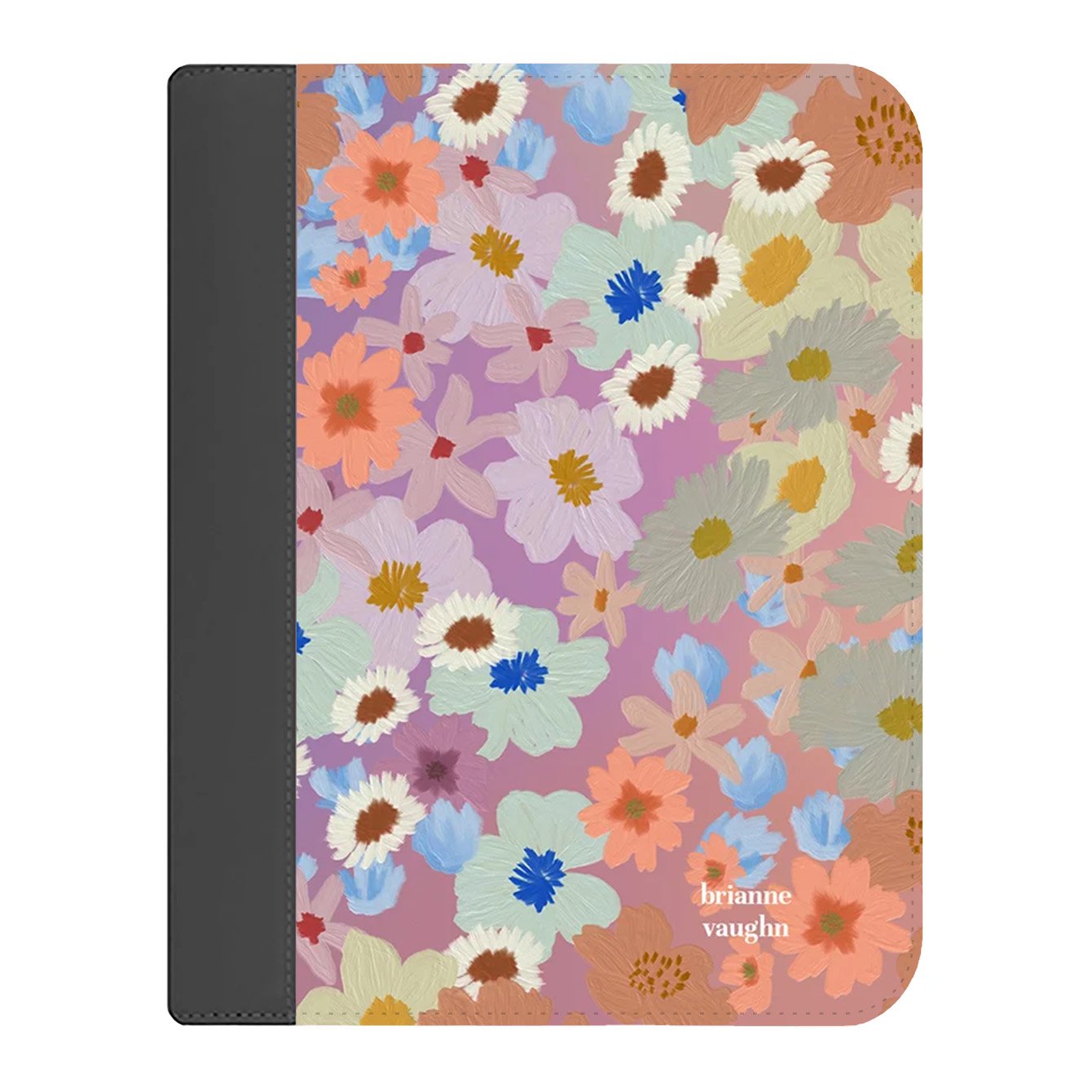 Large Sunset Floral Stand Up Folio | Erin Condren