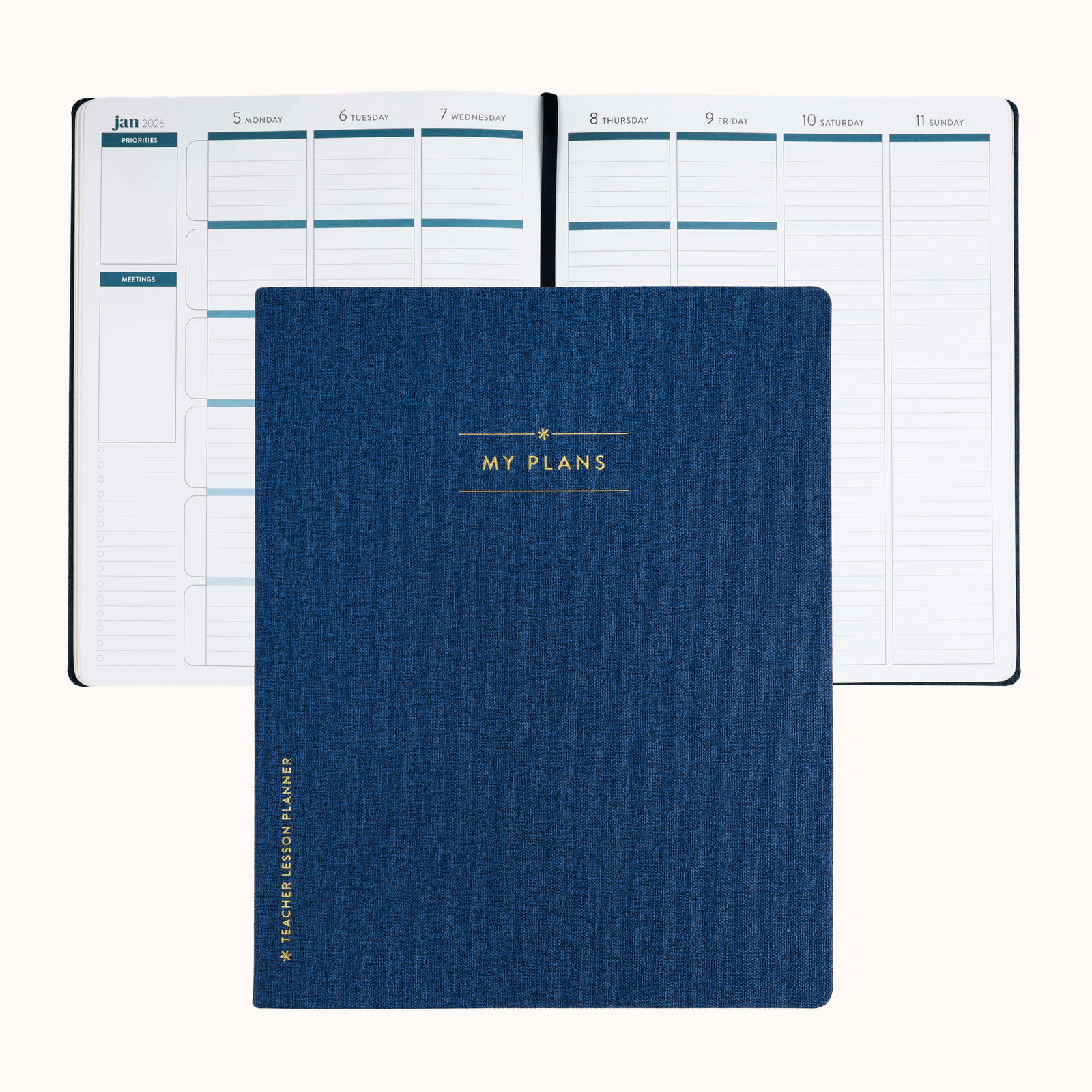 Lesson Planner: A Notebook For Note Everyday Lesson