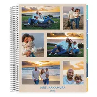 Large Wisteria Clear Planner Folio