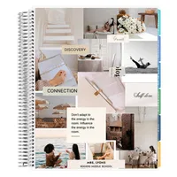 Large Wisteria Clear Planner Folio