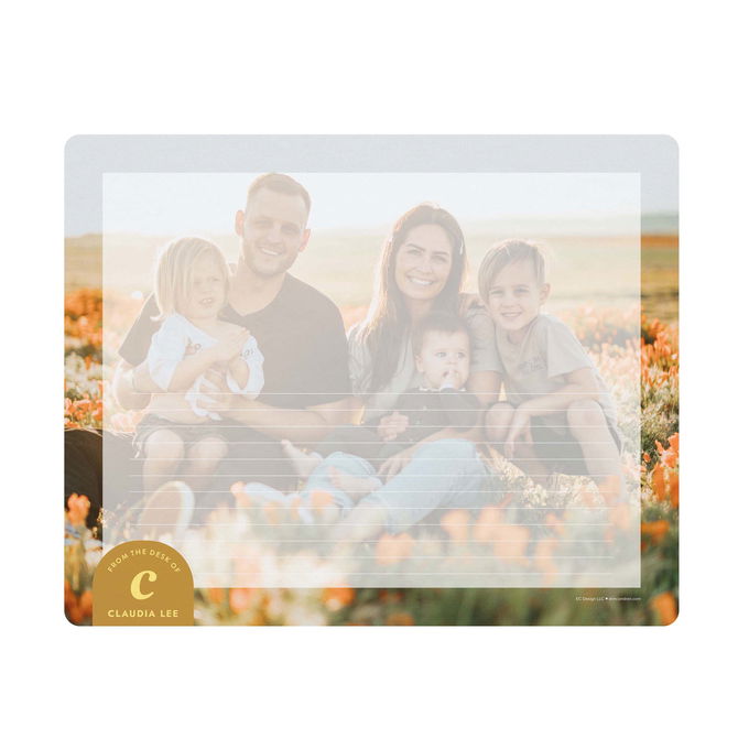 Colorful Arch Full Frame Custom Mouse Pad Notepad | Erin Condren