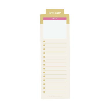 Butter Grocery List Bookmark Sticky Notes
