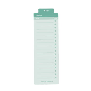 Lagoon Budget Bookmark Sticky Notes