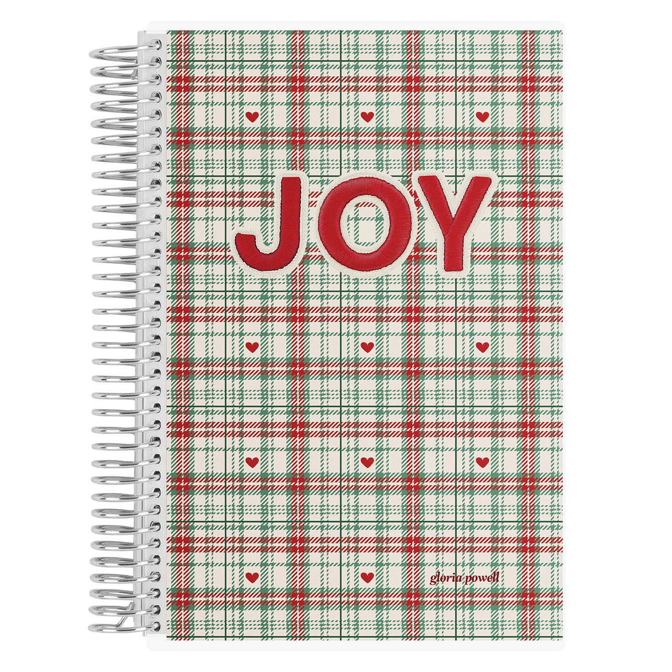 Stoney Clover Lane Joyful Plaid A5 Notebook | Erin Condren