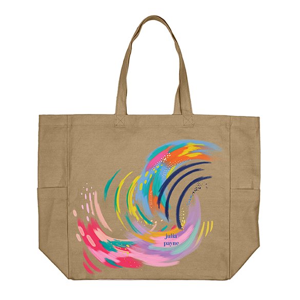 Inspire Canvas Pocket Tote Bag | Erin Condren