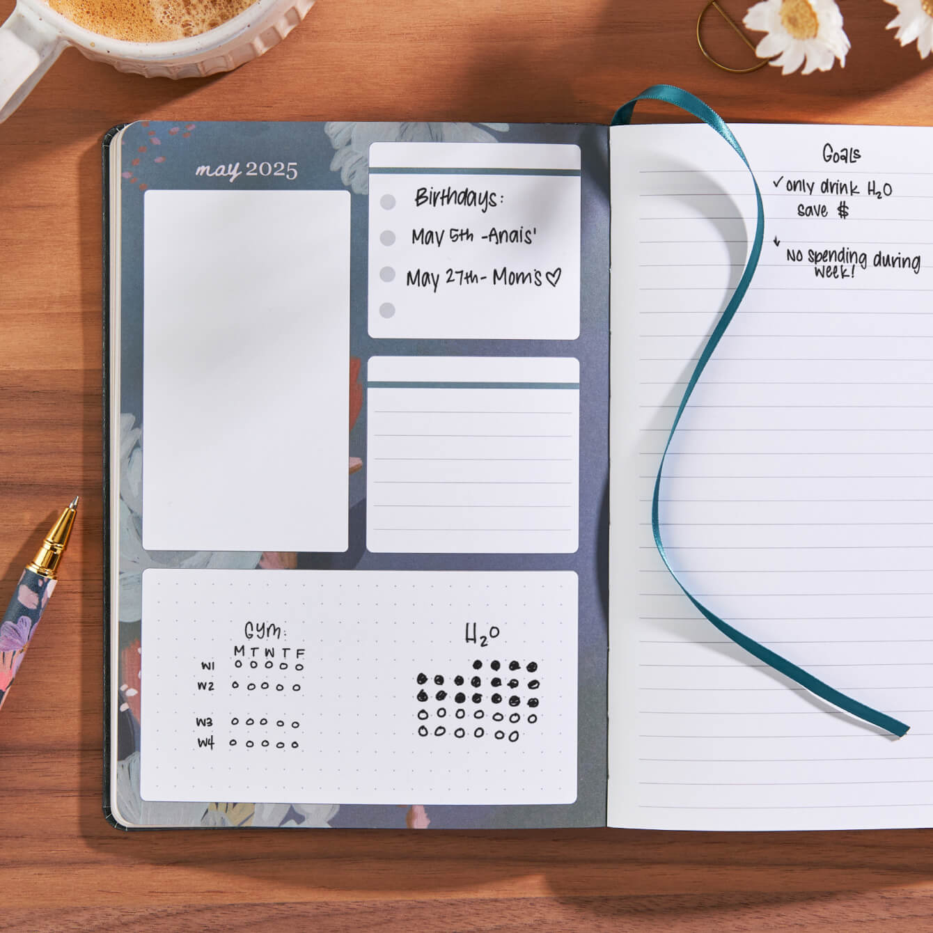 ≪超目玉★12月≫ Peacock A5 Softbound LifePlanner™ - Horizontal | Erin Condren アイドル