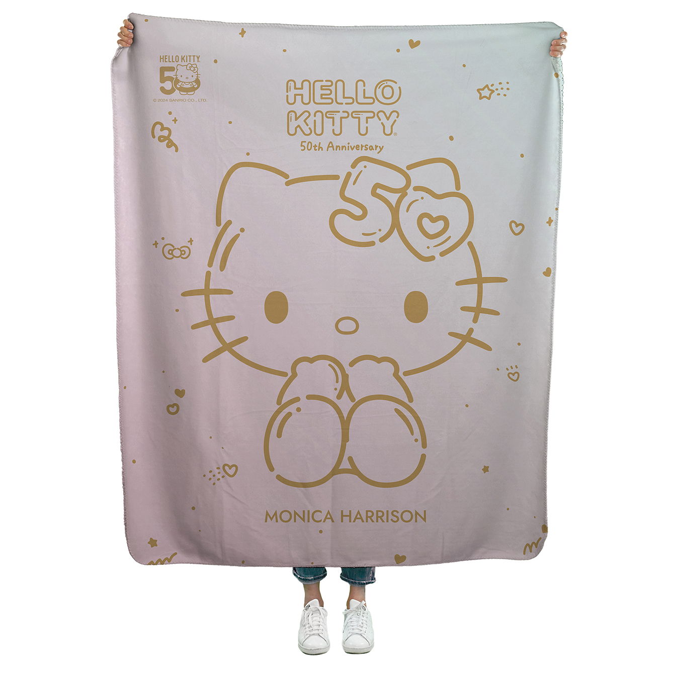 Hello kitty offers Sherpa blanket