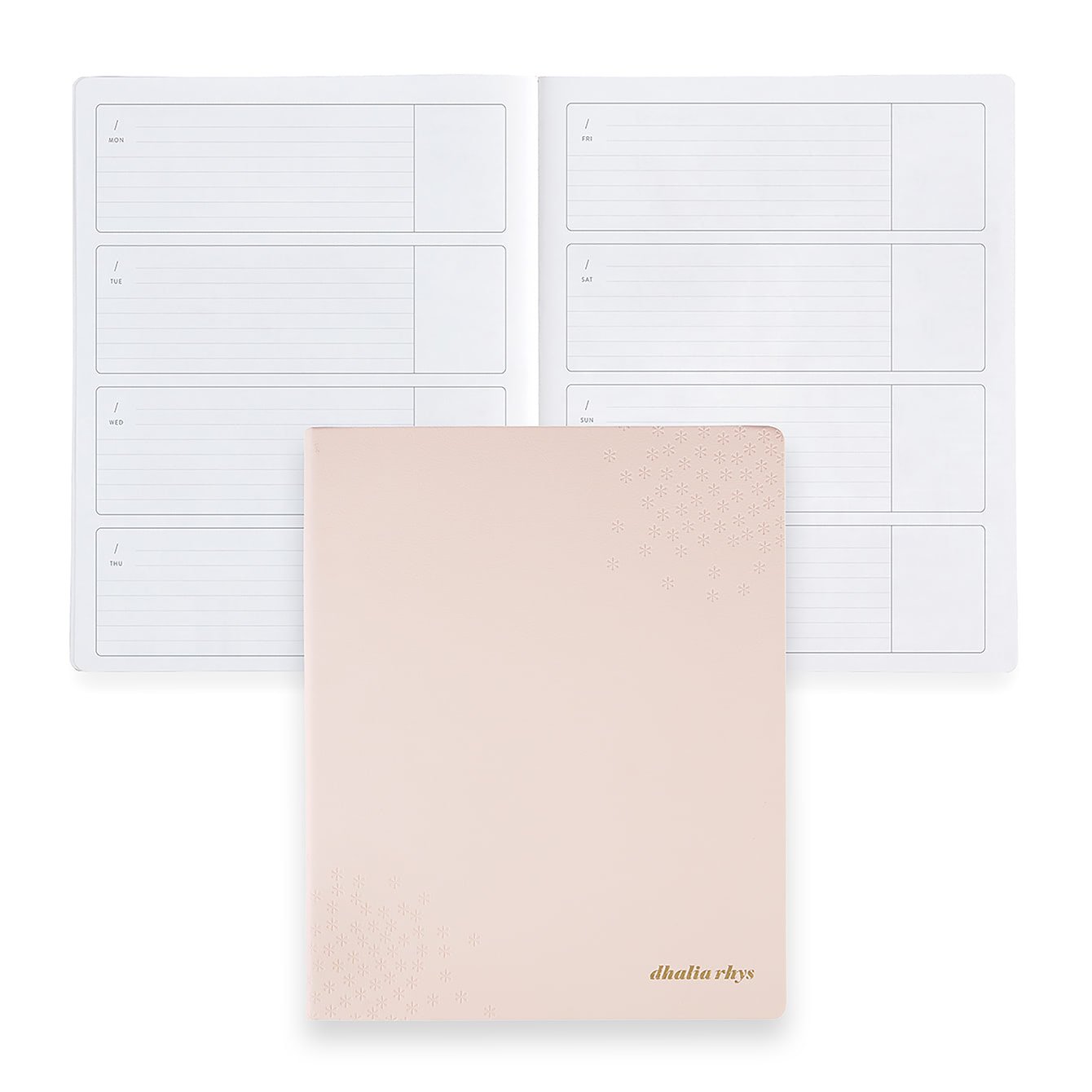 Blush Asterisk 8x10 Customizable Softbound LifePlanner™ Erin Condren