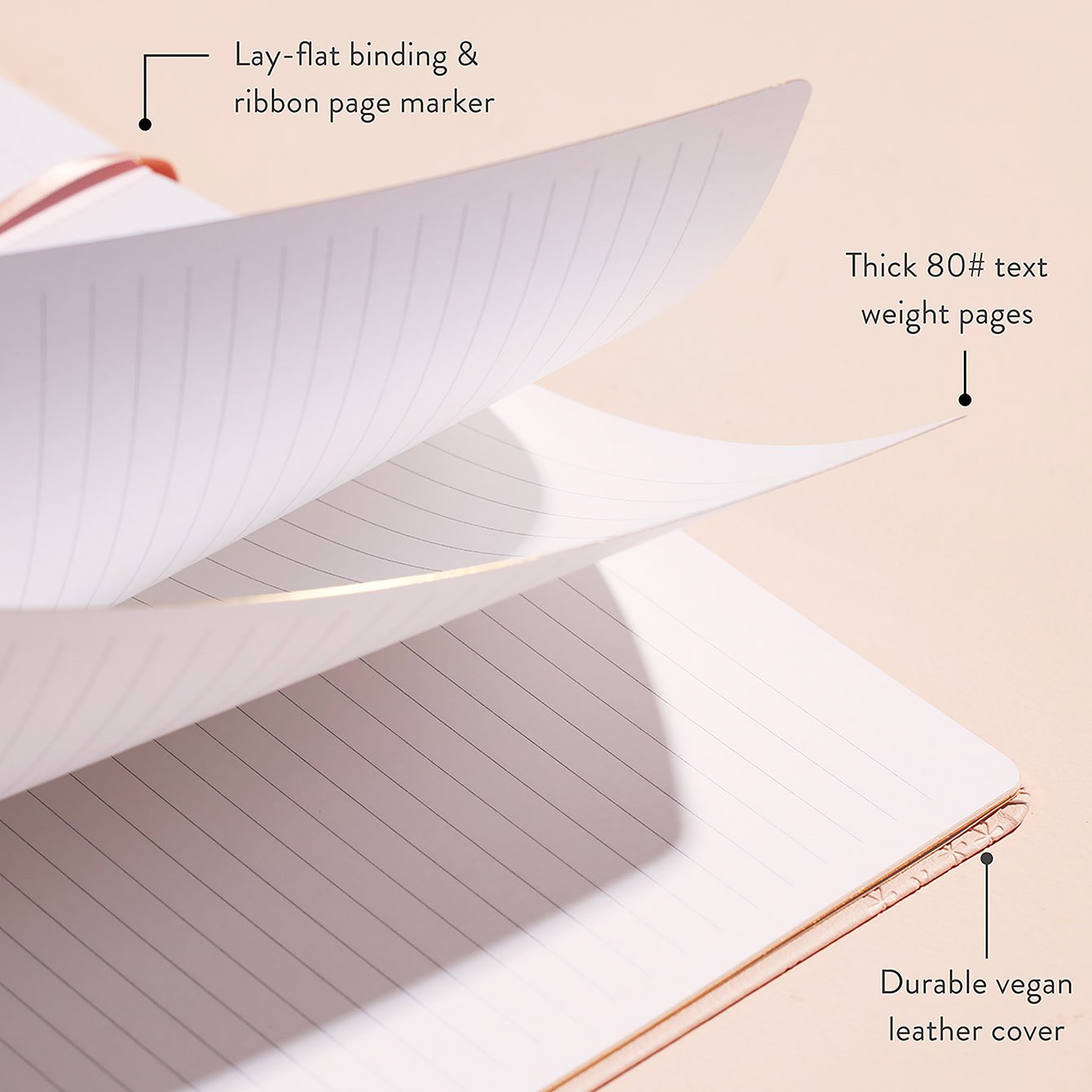 Blush Asterisk 8x10 Customizable Softbound LifePlanner™ Erin Condren