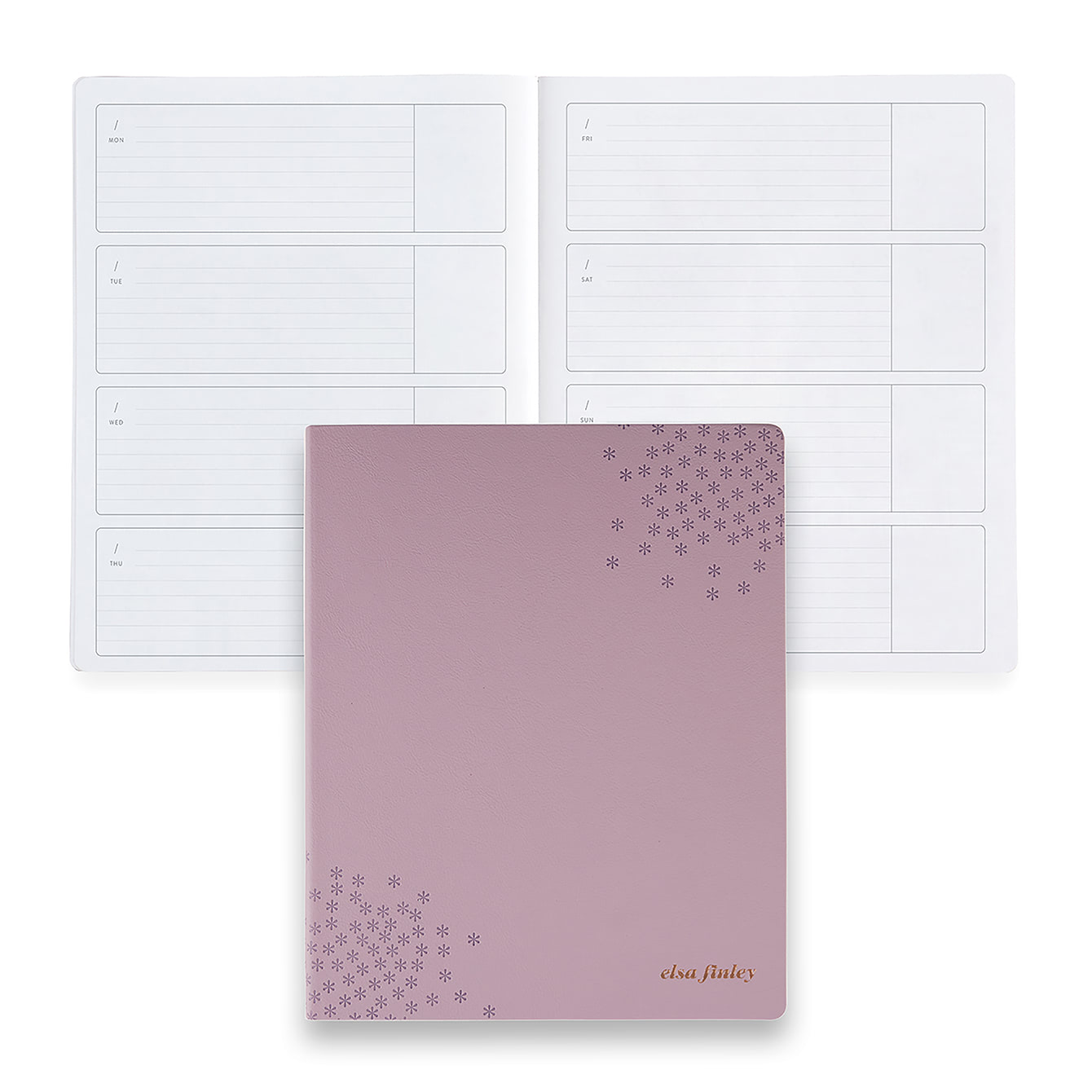 Wisteria 8x10 Customizable Softbound LifePlanner