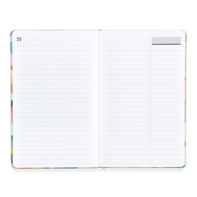 Abstract Circles Productivity Softbound Notebook Erin Condren