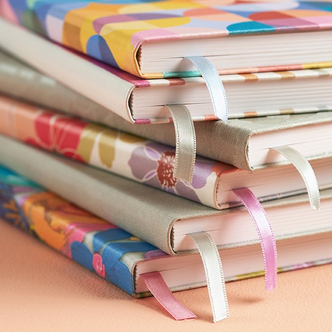 Colorful Cosmos Lined Softbound Notebook Erin Condren