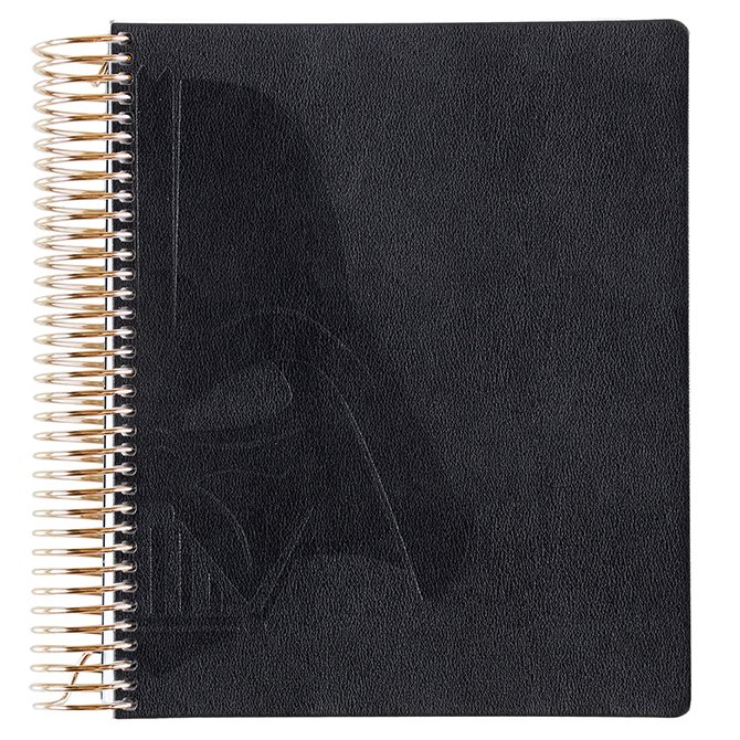 Star Wars Darth Vader™ Black Vegan Leather Notebook️ | Erin Condren