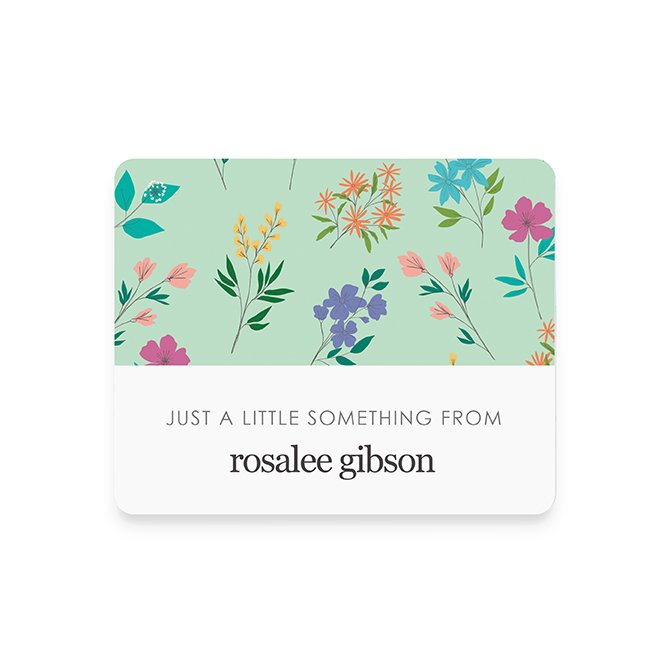 Blissful Garden Gift Labels