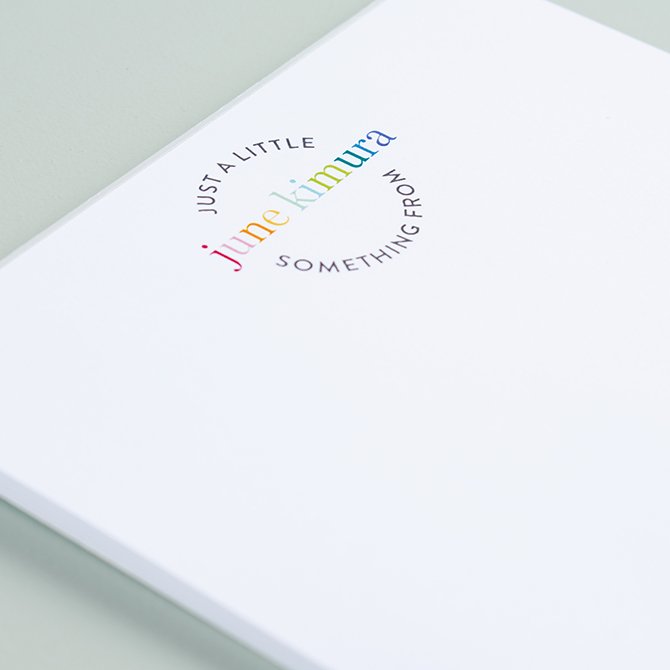 Colorblock Letterhead Notepad Set Erin Condren