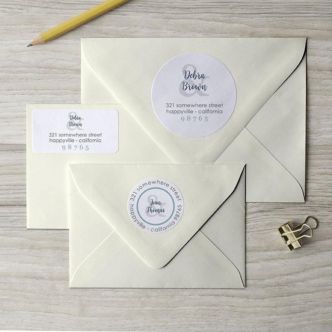 Ampersand Return Address Labels