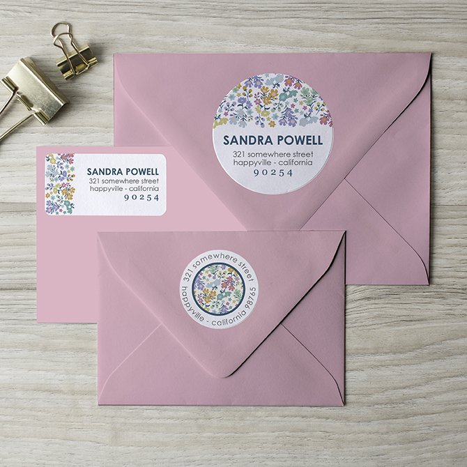 Meadows Return Address Labels